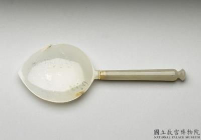 图片[2]-Jade long-handled spoon, Ottoman Empire-China Archive